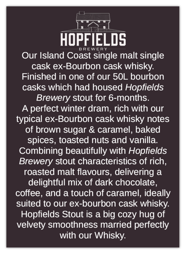 Stout Cask finished ex-Bourbon cask