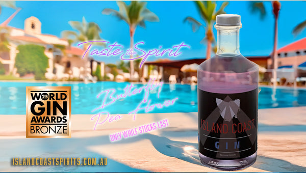 Island Coast Butterfly Pea Flower Gin