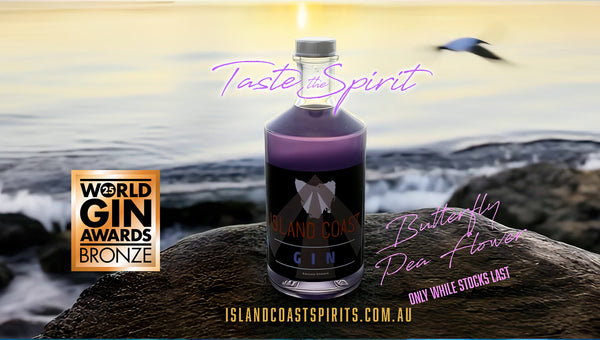 Island Coast Butterfly Pea Flower Gin