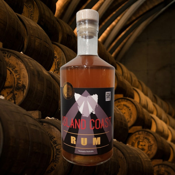 Island Coast Spirits Rum stout cask