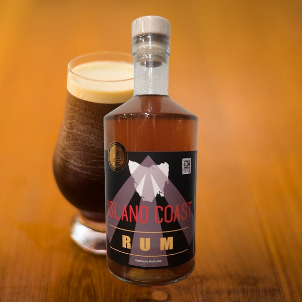 Island Coast Spirits Rum stout cask
